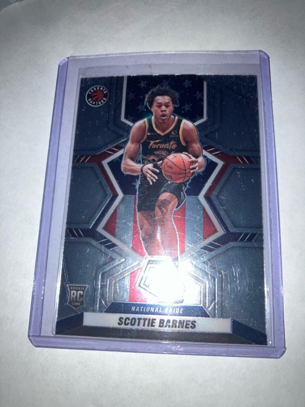 2021-22 Panini Mosaic Scottie Barnes Toronto Raptors USA Rookie Card RC